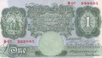 p363b from England: 1 Pound from 1929